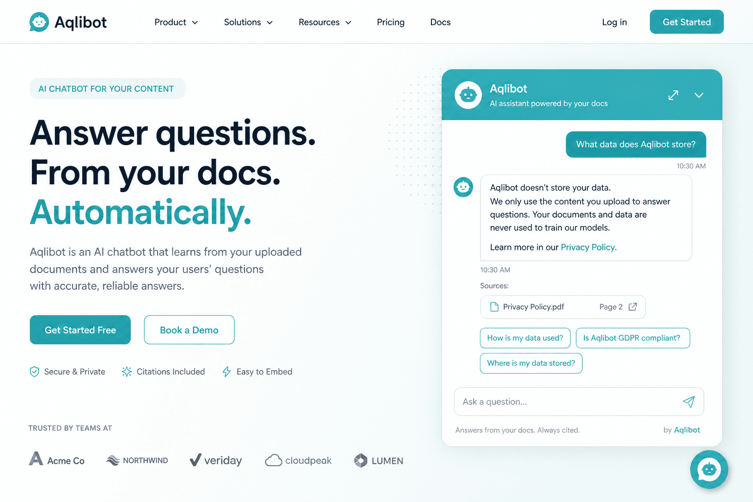 Aqlibot — No-Code Chatbot Builder screenshot 2