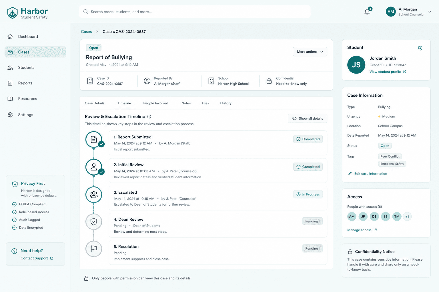 Harbor — Student Safety screenshot 2