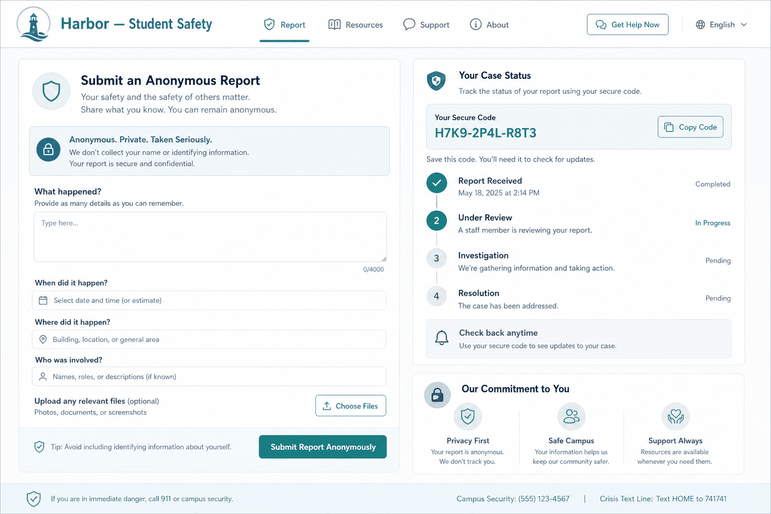 Harbor — Student Safety preview